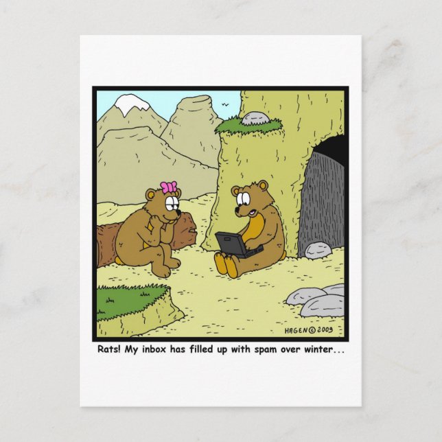 Cartão Postal Spam (Frente)