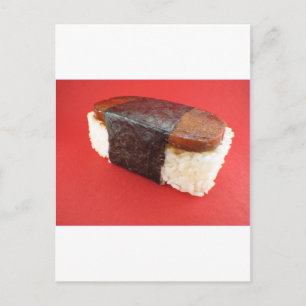 Cartão Postal Spam Musubi