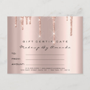 Cartão Postal Spark de Ativação de Extensão de Lashes de Certifi