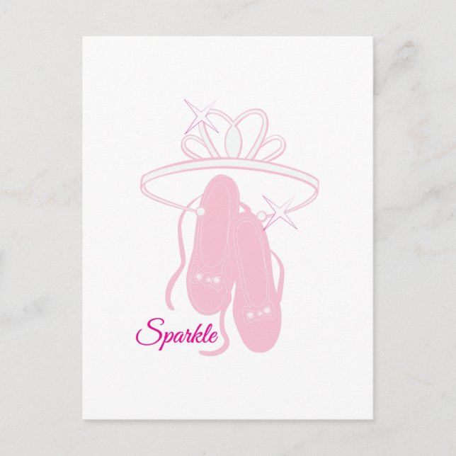 Cartão Postal Sparkle (Frente)