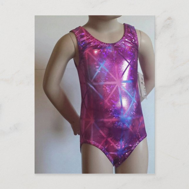 Cartão Postal Sparkle e Shine Leotard Lover (Frente)