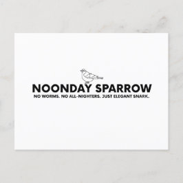 Cartão Postal Sparrow Noturno