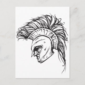 Cartão Postal Spartans