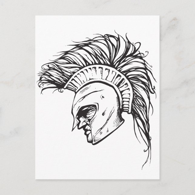 Cartão Postal Spartans (Frente)