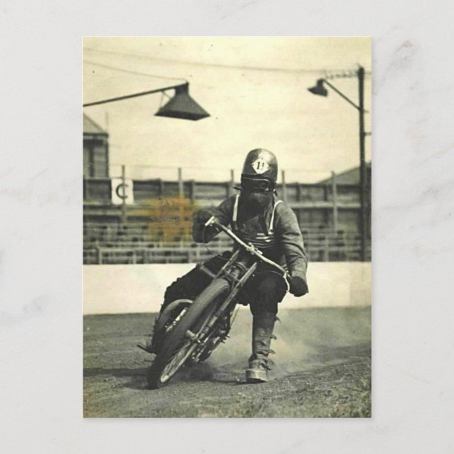 CARTÃO POSTAL SPEEDWAY ANTIGO. (Frente)