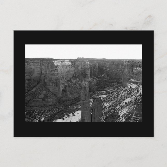 Cartão postal Spider Rock (Frente)