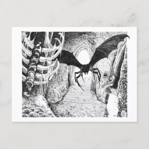 Cartão Postal Spiderbat No Túnel - Cartão-Postal