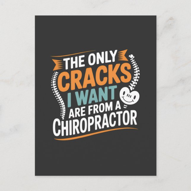 Cartão Postal Spinal Alignment and Posture Recovery (Frente)