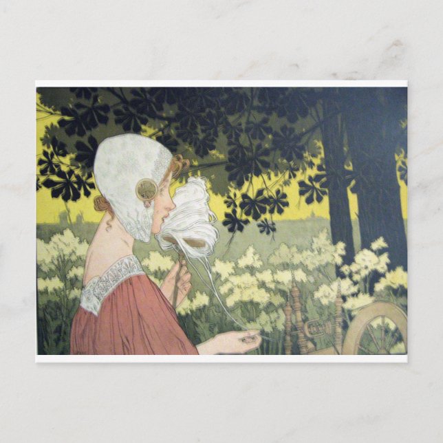 CARTÃO POSTAL SPINNER BRODEUSE (Frente)