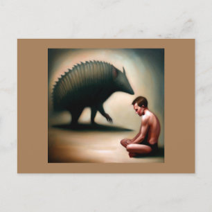 Cartão Postal Spirit Animal Armadillo 1