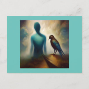 Cartão Postal Spirit Animal Bluebird 1
