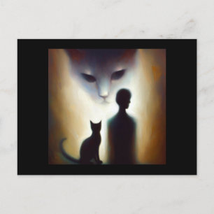 Cartão Postal Spirit Animal Cat 2