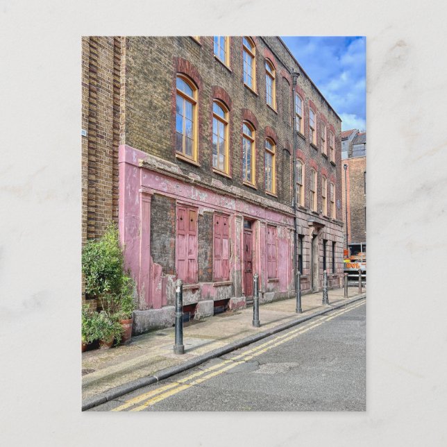 Cartão Postal Spitalfields, Londres, Reino Unido (Frente)