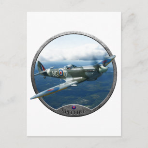 Cartão Postal Spitfire