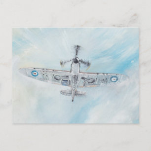 Cartão Postal SPITFIRE. 'Ás de Espadas'. 2014.