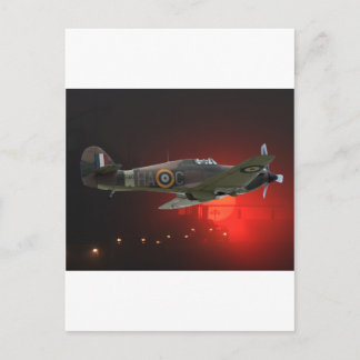 Cartão Postal Spitfire britânico