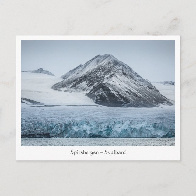 Cartão Postal Spitsbergen (Frente)