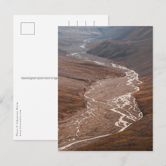 Cartão Postal Spitsbergen Svalbard (Frente/Verso)