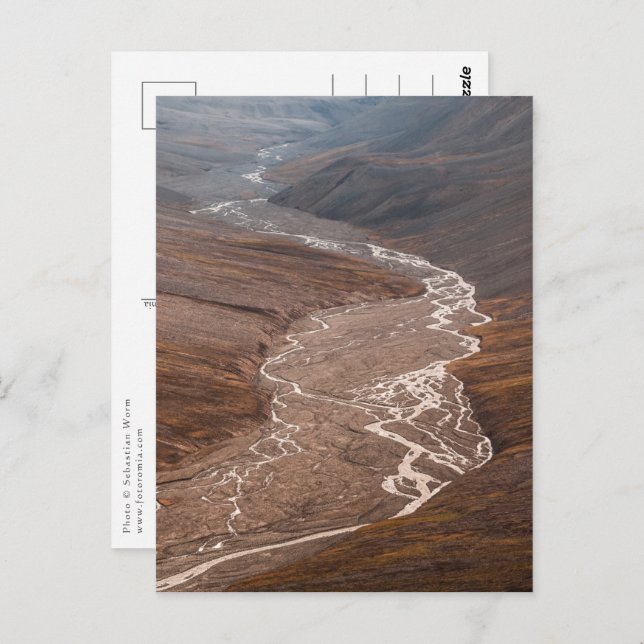 Cartão Postal Spitsbergen Svalbard (Frente/Verso)