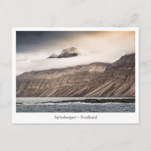 Cartão Postal Spitsbergen Svalbard