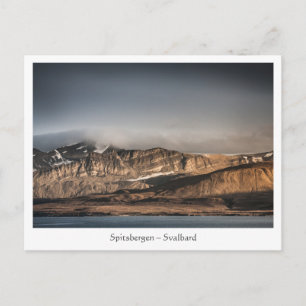 Cartão Postal Spitsbergen Svalbard - Foto: