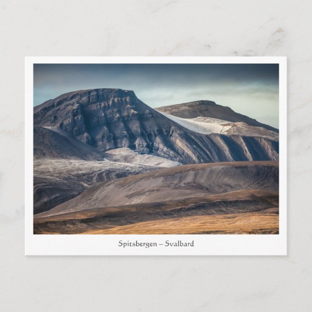 Cartão Postal Spitsbergen Svalbard - Foto: (Frente)