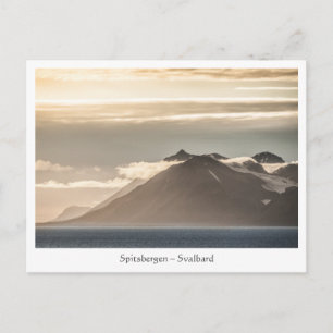Cartão Postal Spitsbergen Svalbard Landscape