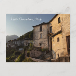 Cartão Postal Spoccia Sunset, Valle Cannobina, Itália