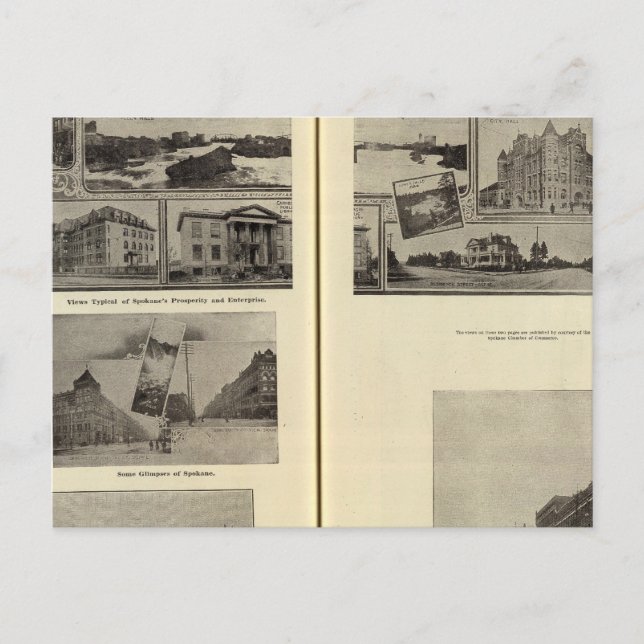 Cartão Postal Spokane (Frente)