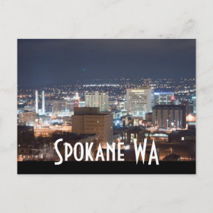 CARTÃO POSTAL SPOKANE WA