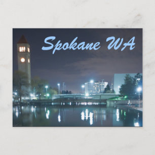 CARTÃO POSTAL SPOKANE WA