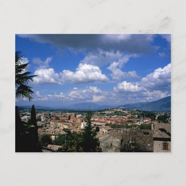 Cartão Postal Spoleto Úmbria Itália (Frente)