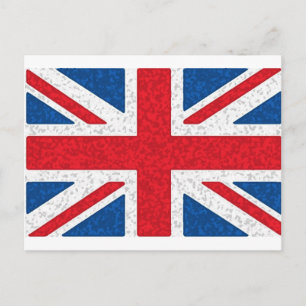 Cartão Postal Sponge Union Jack