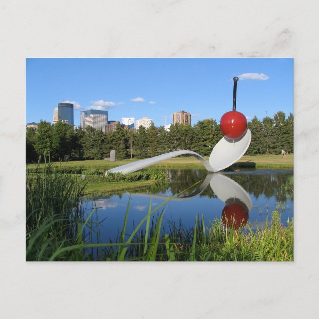 Cartão Postal Spoonbridge e Cherry Postcard (Frente)