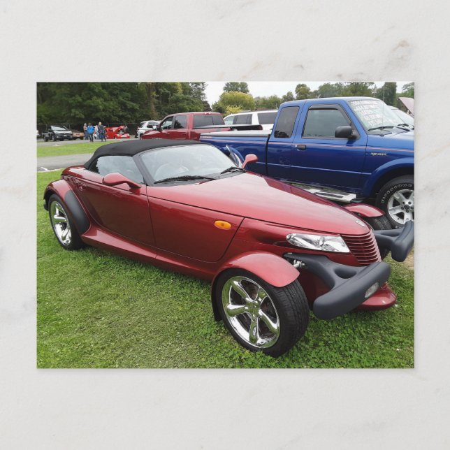 Cartão Postal Sports Car (Frente)