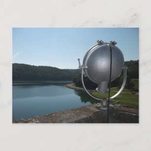 Cartão Postal Spotlight, Sutton Dam, Lago Sutton, Virgínia Ocid