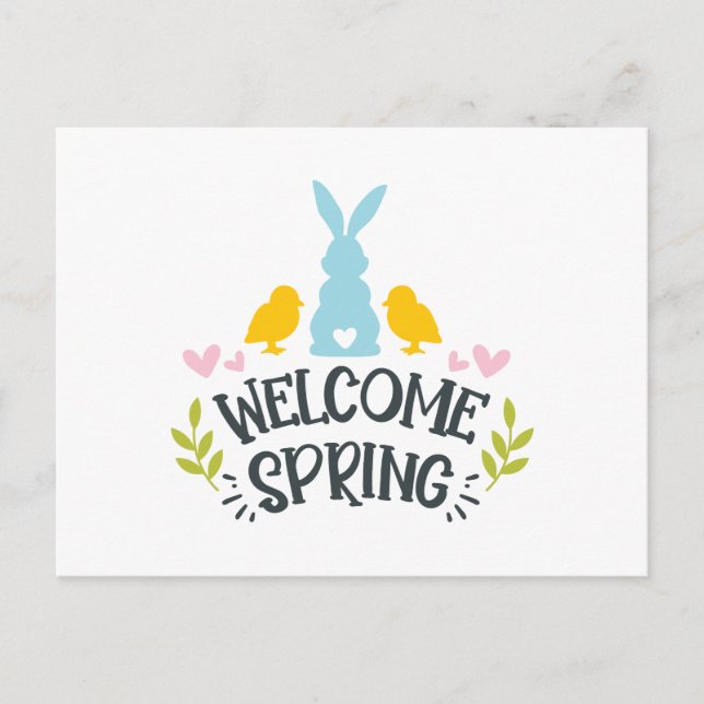 Cartão Postal Spring Is In The Air! (Frente)