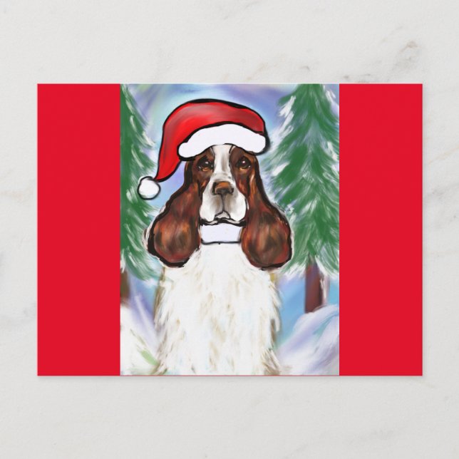 CARTÃO POSTAL SPRINGER SPANIEL INGLÊS (Frente)