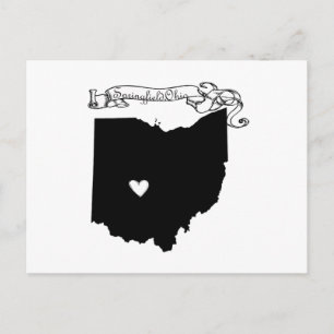 Cartão Postal Springfield Ohio
