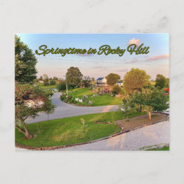 Cartão Postal Springtime in Rocky Hill 