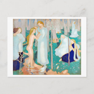 Cartão Postal Springtime, Maurice Denis