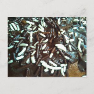 Cartão Postal Sprinkles de chocolate