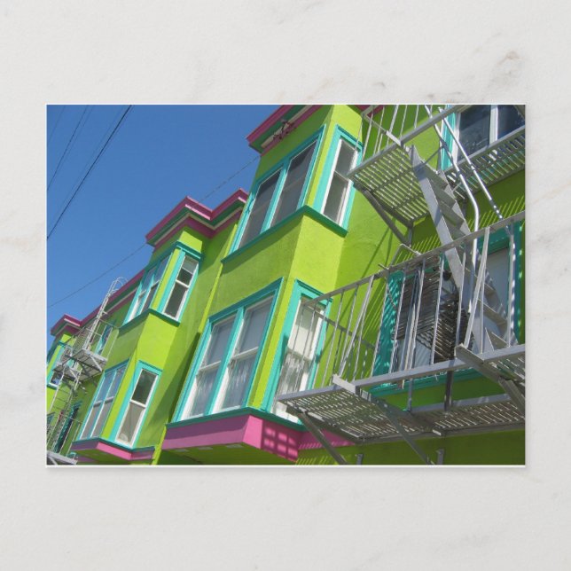 Cartão Postal Spunky San Francisco (Frente)