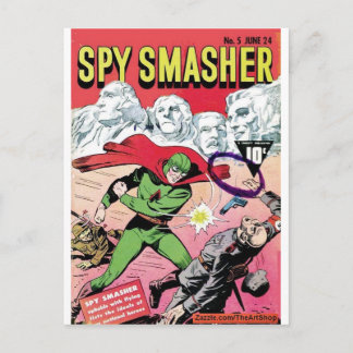 Cartão Postal Spy Smasher