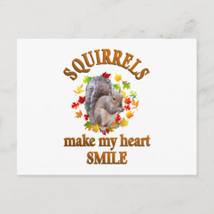 CARTÃO POSTAL SQUIRREL SMILES