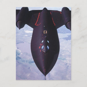 Cartão Postal SR-71 Blackbird