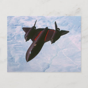 Cartão Postal SR-71 Blackbird