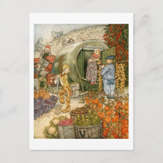 Cartão Postal Sr. e Sra. Vinegar em casa