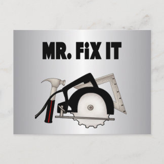 Cartão Postal Sr. Fix It