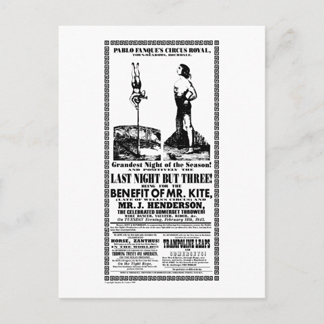 Cartão Postal Sr. Kite - Cartão-postal (Frente)